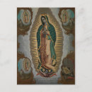 Search for catholic saint postcards Virgin of guadalupe