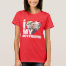 Search for i love my boyfriend womens tshirts Heart shaped photo
