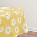 Search for daisy tablecloths Yellow