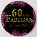 Search for 60th birthday buttons Celebrate