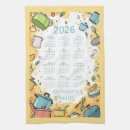 Search for calendar kitchen towels Blue
