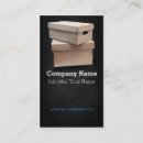 Search for cardboard box business cards Hauling