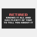 Search for retirement sayings stickers Pension