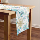 Search for blue gold table runners Glitter