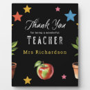 Search for teacher plaques Appreciation