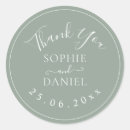 Search for thank you for coming wedding stickers Modern