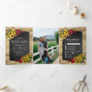Search for red sunflower wedding invitations All in one