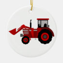 Search for red tractor ornaments Farming