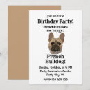 Search for bulldog birthday invitations Animal