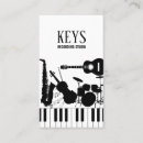 Search for guitar lessons business cards Musical
