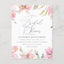 Search for pink and silver invitations Watercolor flowers