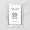 Search for silver wedding anniversary invitations 25th
