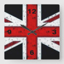 Search for british union jack clocks Uk flag