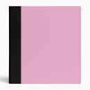 Search for pastel color binders Pink