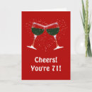 Search for red wine birthday cards Funny
