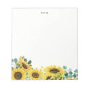 Search for sunflower notepads Rustic