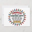 Search for coworker christmas cards Santa