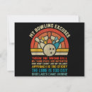 Search for funny bowling invitations Vintage