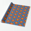 Search for dc comics wrapping paper Man of steel