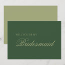 Search for sage green bridesmaid cards Modern