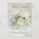 Search for 30th wedding anniversary invitations Flower
