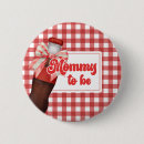 Search for baby shower buttons Retro