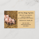 Search for pig farm business cards Animals