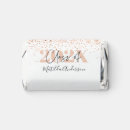 Search for rose gold graduation favors Glitter