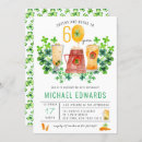 Search for cheers to 60 years invitations Watercolor