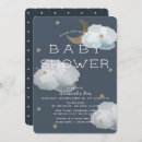 Search for moon and stars baby shower invitations Gender neutral