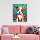 Search for whimsical canvas prints Dog