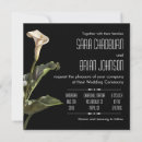 Search for calla lily wedding invitations Contemporary