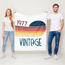 Search for 50th birthday blankets Vintage