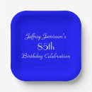 Search for 85th birthday plates For him