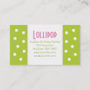 Search for polka dot business cards Chic