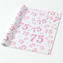 Search for numbers wrapping paper Celebration
