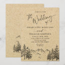 Search for kraft wedding invitations Forest