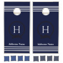 Search for nautical cornhole sets Monogrammed