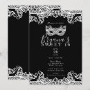 Search for masquerade invitations Vintage