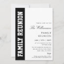 Search for spring family reunion invitations Minimalist