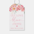Search for love in bloom gift tags Wildflower