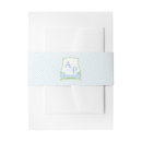 Search for green invitation belly bands Timeless