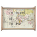 Search for world map serving trays Vintage