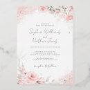 Search for pink and silver wedding invitations Rose gold