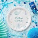 Search for ocean paper plates Under the sea party