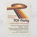 Search for 70s party invitations Groovy