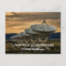 Search for radio postcards Very large array