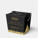 Search for takeout favor boxes Black