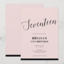 Search for seventeen birthday invitations Seventeenth