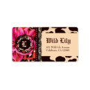 Search for leopard print return address labels Pink